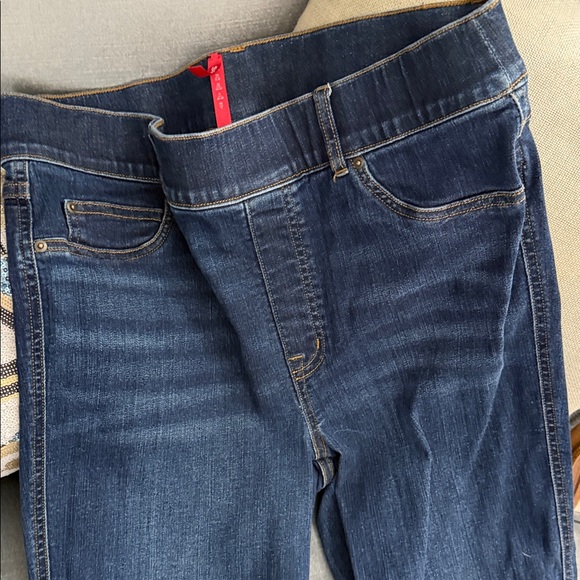 SPANX Indigo Flare & Wide Leg Jeans - Picture 4 of 9